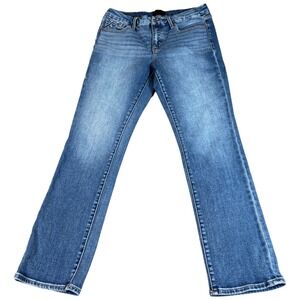 Buckle Black Fit No. 53 Straight Jeans Womens 31x30 (33x30.5) Blue Denim Outdoor